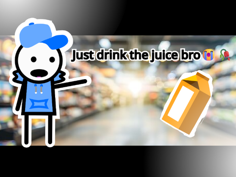 If you wanna drink a juice... // #all #animations #art 