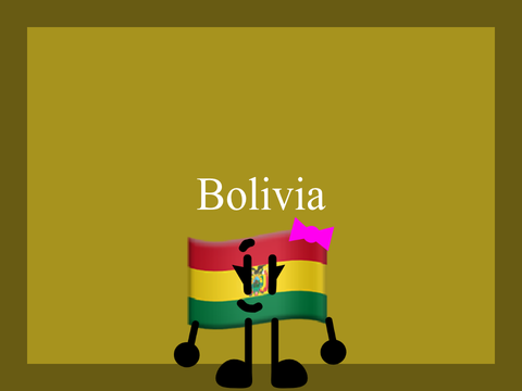 Flags Islands Band Bolivia - Cameroon