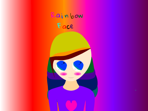 rainbow face!! remix