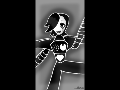 Mettaton drawing