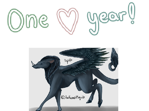 One year! + Art