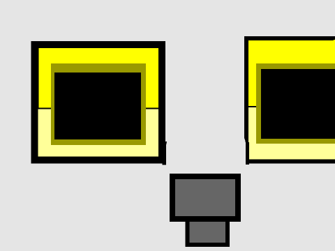 owl's eyes (ten squares)