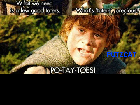 Remix And Add Your Username If You Love PO-TAY-TOES!!!! (lotr)