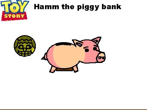 Toy story Interactive: Hamm