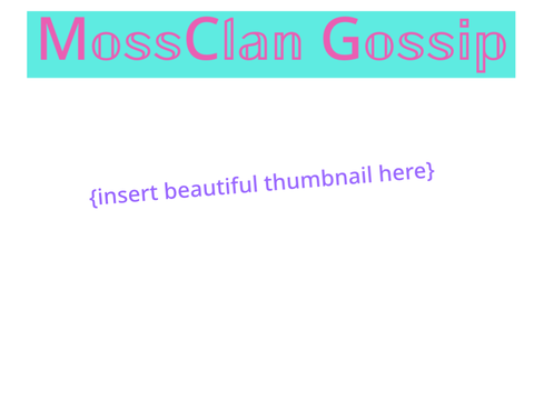 ⋆⋅☆⋅⋆ weekly clan gossip - examples ⋆⋅☆⋅⋆