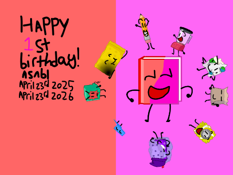 Happy (very late) 1st birthday asnbl!