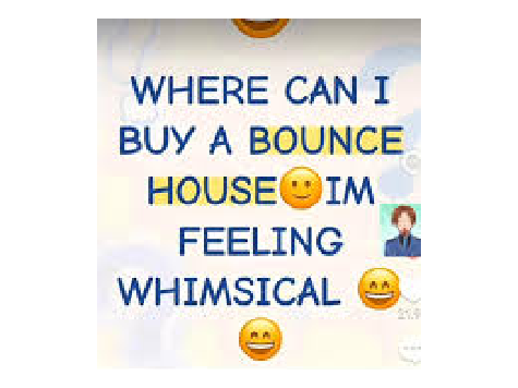 Where can I buy a bounce house? I'm feeling whimsical!