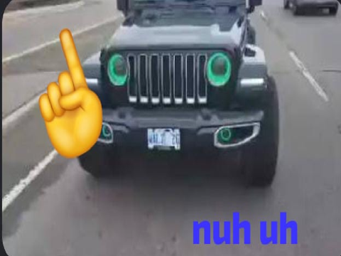 please don't argue with a Jeep
