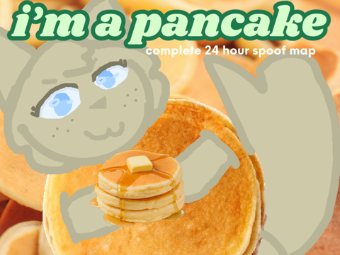 I’m a pancake a complete spoof map!
