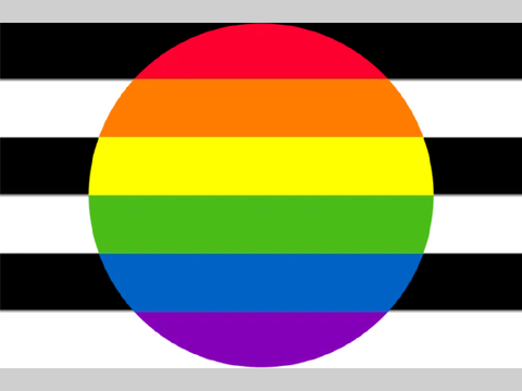 The Zesty Straight flag