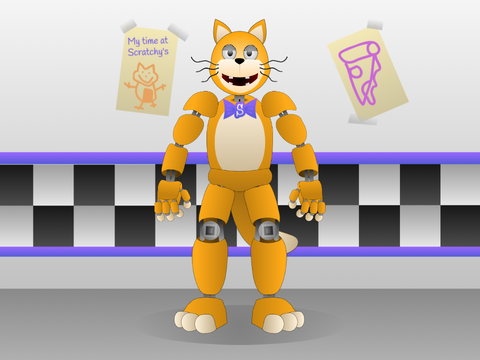 Scratch Cat Animatronic Assets