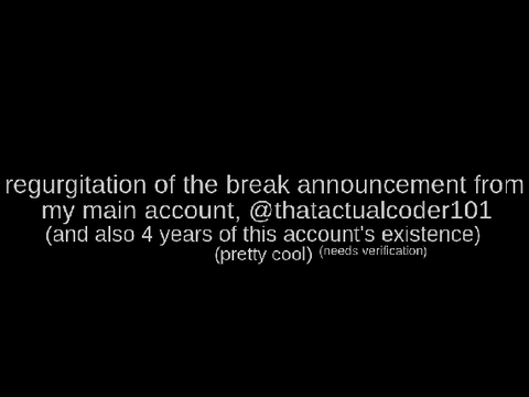 4 years + creative break (crosspost)