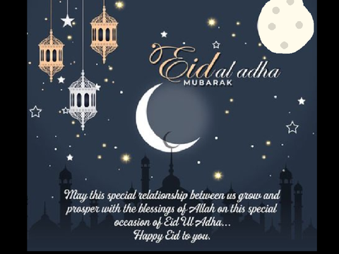 EID UL ADHA MUBARAK TO ALL MUSLIMS