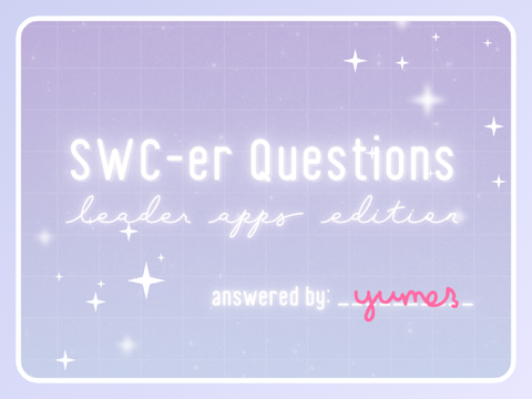 yume answers swc-er questions ⬫ leader apps edition