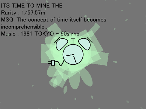 ITS TIME TO MINE THE