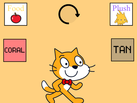 Scratch Cat Colors Cute Game!