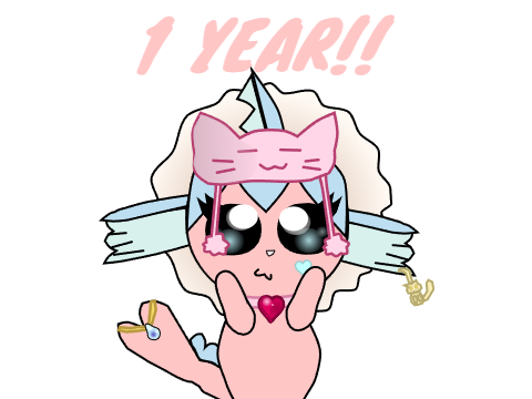 1 YEAR?! :00 (late)