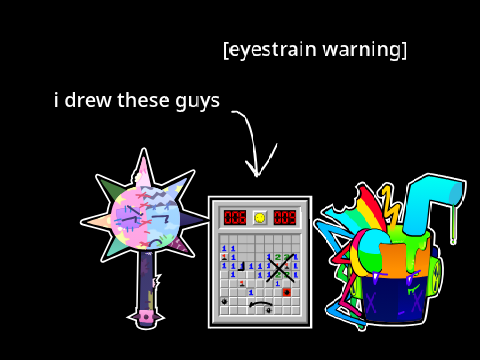 [EYESTRAIN WARNING] art that I made a bit ago