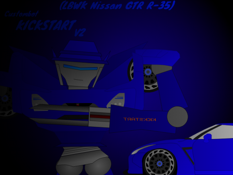CustomBot Kickstart V2 upgrade (LBWK 2023 Nissan GTR R-35)