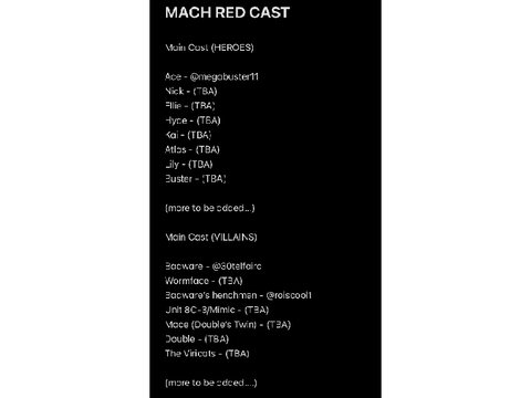 Petition for everyone to voice act any one of these characters pls!!