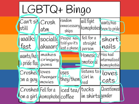 lgbt bingo (+blank copy!) remix
