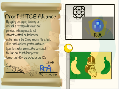 TCI / R-A S.F.D.F.  Alliance Treaty/Form