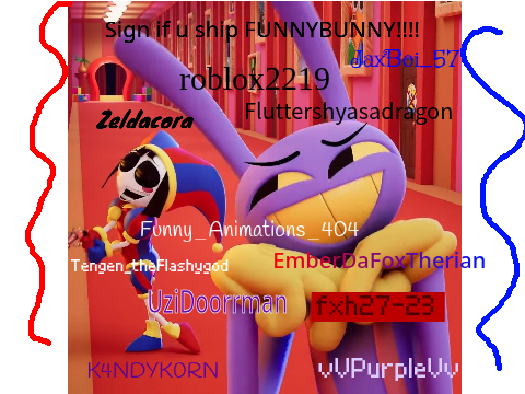 Sign If You Ship Funnybunny!!! <3 remix remix