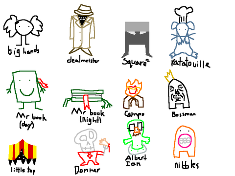 Camping rp campmon and cryptids ideas