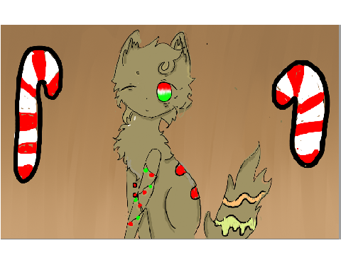DTIYS *Draw your Christmas theme cat.