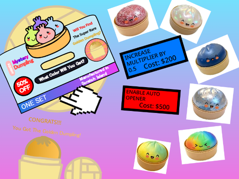 Mystery Dumpling Squishies!