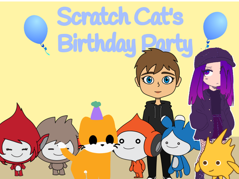 Scratch Cat’s B-Day Bash (including an another guest)