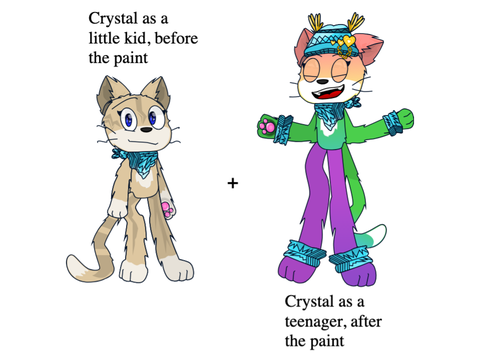 How Crystal would look without paint