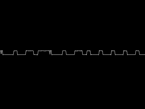 1-bit music with oscilloscope