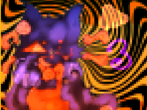 A DMCE that is walking man emoji