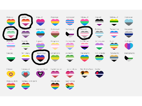 Circle the one you identify with! LGBTQ+ remix-2