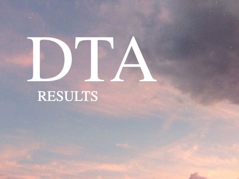 DTA RESULTS
