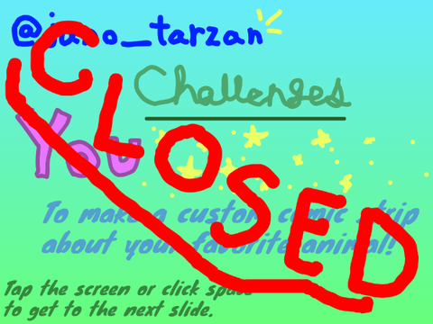 CLOSED CONTEST--Favorite animal comic strip