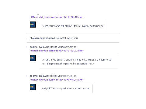 Proof of Entry for Lost Clan rp
