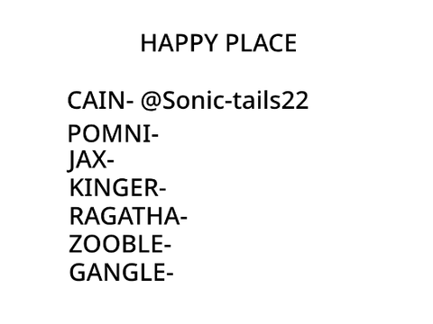 HAPPY PLACE- SIGN UPS OPEN