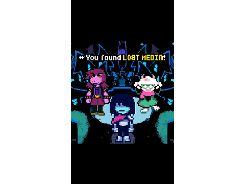 you found deltarune media!