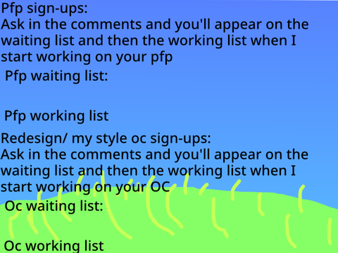 Free pfps, ocs, banners and intros