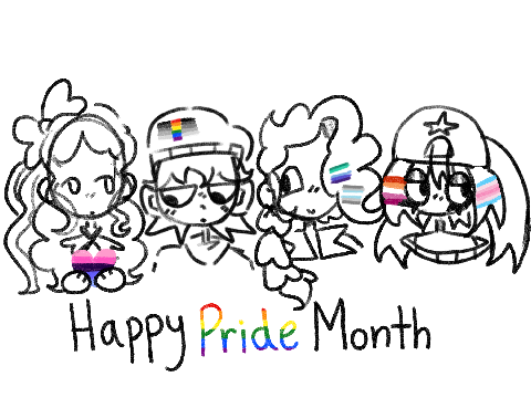 pride month art every day!