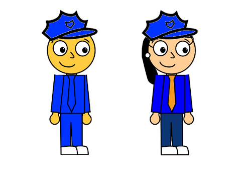Speakonia police officers