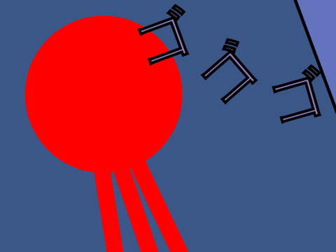 Red vs Green that updates