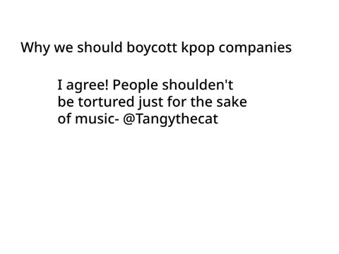 I agree and added my name