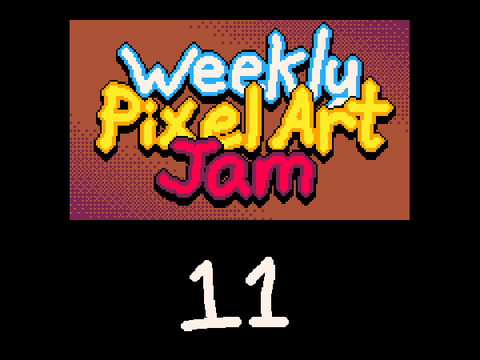 JOIN NOW! Weekly Pixel Art Jam -  Week 11!