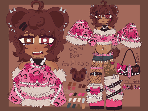 2 || raffle || gyaru bear 