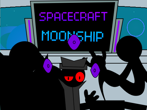 Spacecraft Moonship - Double Elementals (2/2)