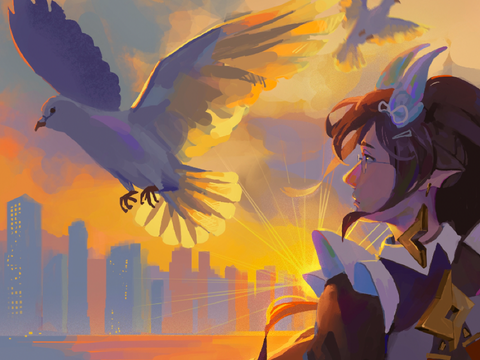 sunset city dtiys entry ✨ ✨ 