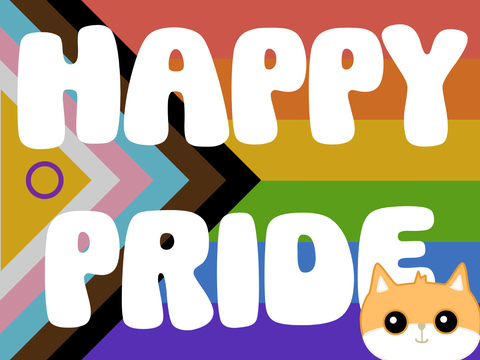 Happy Pride Month by Tails!